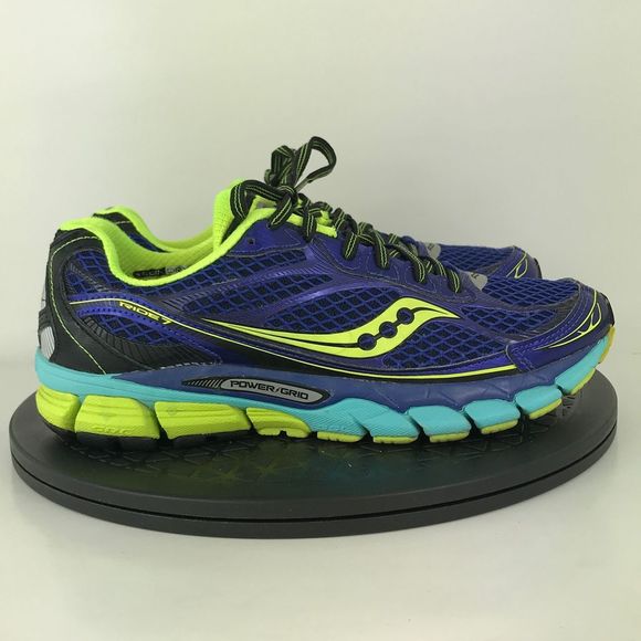 Saucony Rude 7 Purple/Blue Athletic Running Shoes S10241-5 Women's Size 8 - Picture 4 of 12